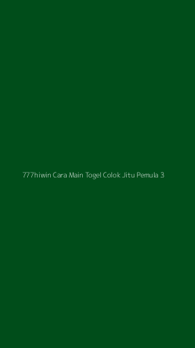 Tampilan Antarmuka Aplikasi 777hiwin Cara Main Togel Colok Jitu Pemula - 3