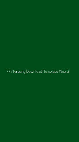Tampilan Antarmuka Aplikasi 777terbang Download Template Web - 3