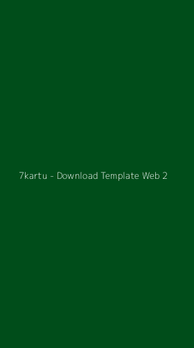 Tampilan Antarmuka Aplikasi 7kartu - Download Template Web - 2