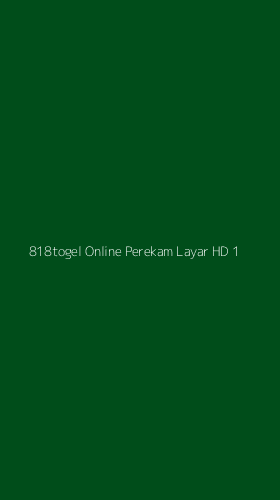 Tampilan Antarmuka Aplikasi 818togel Online Perekam Layar Hd - 1