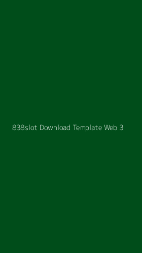 Tampilan Antarmuka Aplikasi 838slot Download Template Web - 3