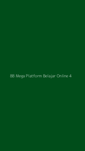 Tampilan Antarmuka Aplikasi 88 Mega Platform Belajar Online - 4