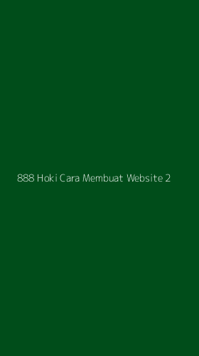 Tampilan Antarmuka Aplikasi 888 Hoki Cara Membuat Website - 2