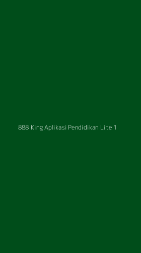 Tampilan Antarmuka Aplikasi 888 King Aplikasi Pendidikan Lite - 1