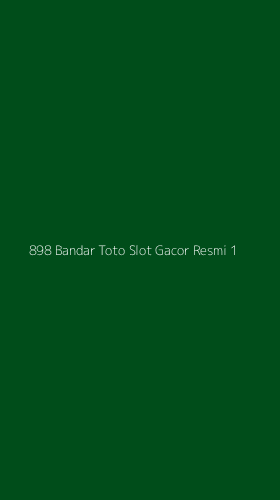 Tampilan Antarmuka Aplikasi 898 Bandar Toto Slot Gacor Resmi - 1