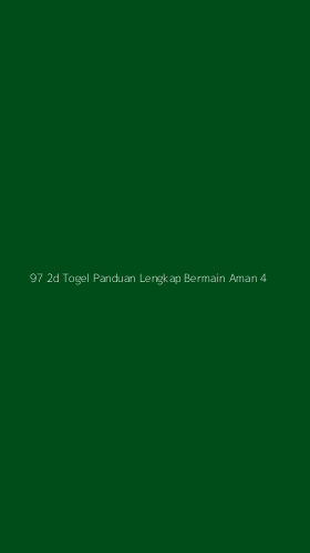 Tampilan Antarmuka Aplikasi 97 2d Togel Panduan Lengkap Bermain Aman - 4