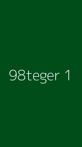 Tampilan Antarmuka Aplikasi 98teger - 1