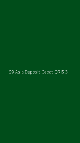 Tampilan Antarmuka Aplikasi 99 Asia Deposit Cepat Qris - 3