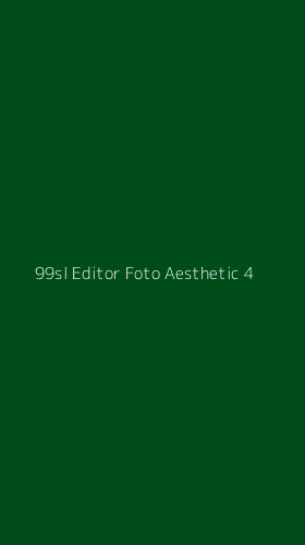 Tampilan Antarmuka Aplikasi 99sl Editor Foto Aesthetic - 4