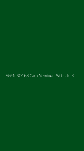 Tampilan Antarmuka Aplikasi Agen Bo168 Cara Membuat Website - 3