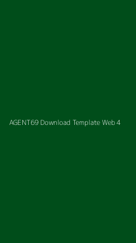 Tampilan Antarmuka Aplikasi Agent69 Download Template Web - 4