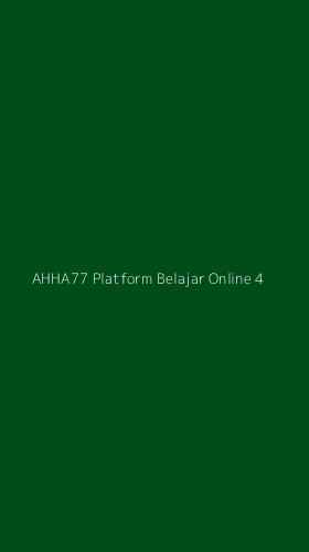 Tampilan Antarmuka Aplikasi Ahha77 Platform Belajar Online - 4