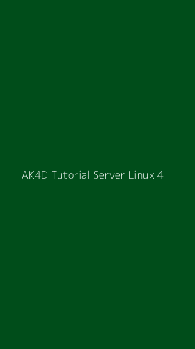 Tampilan Antarmuka Aplikasi Ak4d Tutorial Server Linux - 4