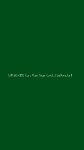Tampilan Antarmuka Aplikasi Amazon303 Cara Main Togel Colok Jitu Pemula - 1