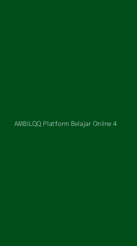 Tampilan Antarmuka Aplikasi Ambilqq Platform Belajar Online - 4