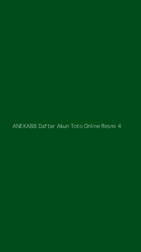 Tampilan Antarmuka Aplikasi Aneka88 Daftar Akun Toto Online Resmi - 4