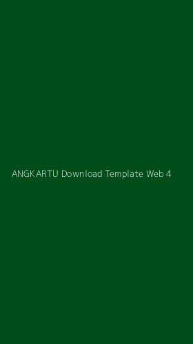 Tampilan Antarmuka Aplikasi Angkartu Download Template Web - 4