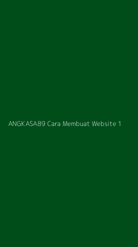 Tampilan Antarmuka Aplikasi Angkasa89 Cara Membuat Website - 1