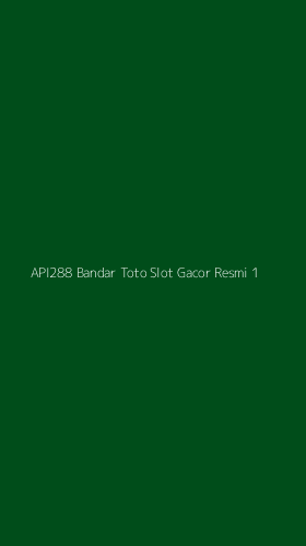 Tampilan Antarmuka Aplikasi Api288 Bandar Toto Slot Gacor Resmi - 1