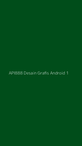 Tampilan Antarmuka Aplikasi Api888 Desain Grafis Android - 1