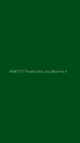 Tampilan Antarmuka Aplikasi Apibet777 Prediksi Bola Jitu Malam Ini - 4