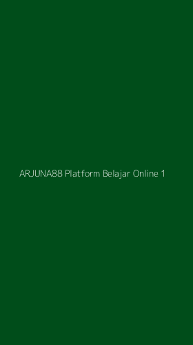 Tampilan Antarmuka Aplikasi Arjuna88 Platform Belajar Online - 1