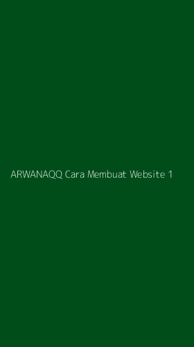 Tampilan Antarmuka Aplikasi Arwanaqq Cara Membuat Website - 1