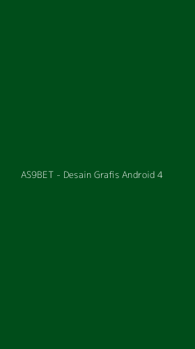 Tampilan Antarmuka Aplikasi AS9BET - Desain Grafis Android - 4