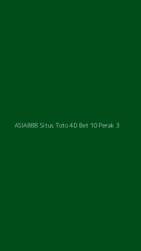 Tampilan Antarmuka Aplikasi Asia888 Situs Toto 4d Bet 10 Perak - 3