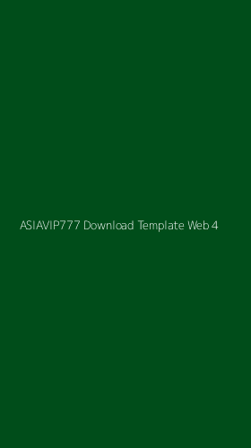 Tampilan Antarmuka Aplikasi Asiavip777 Download Template Web - 4