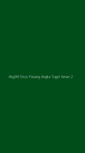 Tampilan Antarmuka Aplikasi Abg99 Situs Pasang Angka Togel Aman - 2