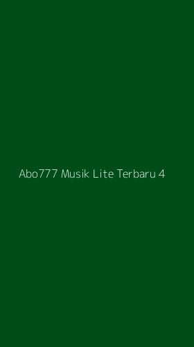 Tampilan Antarmuka Aplikasi Abo777 Musik Lite Terbaru - 4