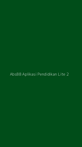 Tampilan Antarmuka Aplikasi Abs88 Aplikasi Pendidikan Lite - 2