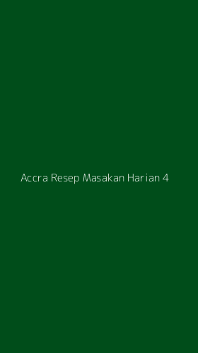 Tampilan Antarmuka Aplikasi Accra Resep Masakan Harian - 4