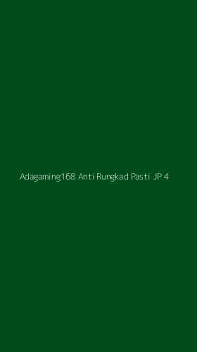 Tampilan Antarmuka Aplikasi Adagaming168 Anti Rungkad Pasti Jp - 4