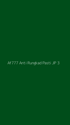 Tampilan Antarmuka Aplikasi Af777 Anti Rungkad Pasti Jp - 3