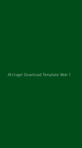 Tampilan Antarmuka Aplikasi Afctogel Download Template Web - 1