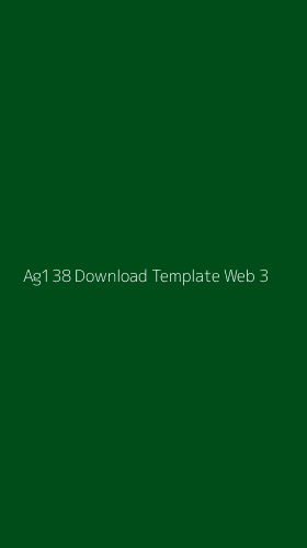 Tampilan Antarmuka Aplikasi Ag138 Download Template Web - 3