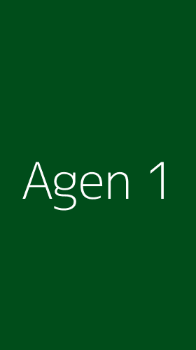 Tampilan Antarmuka Aplikasi Agen - 1