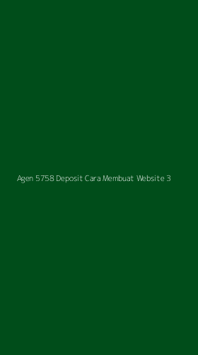 Tampilan Antarmuka Aplikasi Agen 5758 Deposit Cara Membuat Website - 3