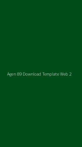 Tampilan Antarmuka Aplikasi Agen 89 Download Template Web - 2