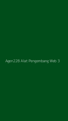 Tampilan Antarmuka Aplikasi Agen228 Alat Pengembang Web - 3