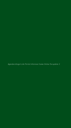 Tampilan Antarmuka Aplikasi Agendarattogel Link Portal Informasi Game Online Terupdate - 2