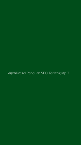 Tampilan Antarmuka Aplikasi Agenlive4d Panduan Seo Terlengkap - 2