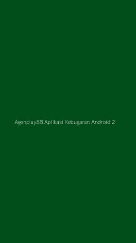 Tampilan Antarmuka Aplikasi Agenplay88 Aplikasi Kebugaran Android - 2