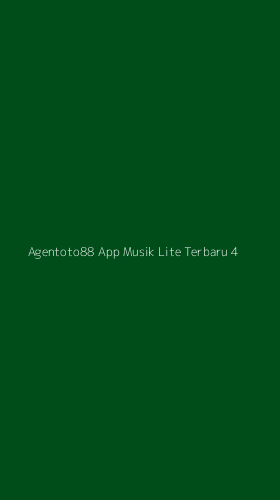 Tampilan Antarmuka Aplikasi Agentoto88 App Musik Lite Terbaru - 4