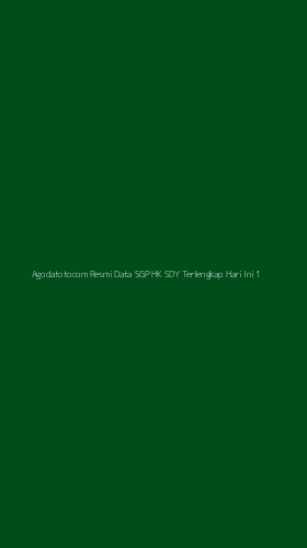 Tampilan Antarmuka Aplikasi Agodatotocom Resmi Data Sgp Hk Sdy Terlengkap Hari Ini - 1