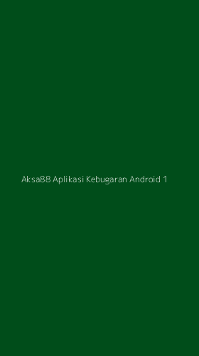 Tampilan Antarmuka Aplikasi Aksa88 Aplikasi Kebugaran Android - 1