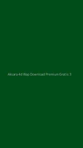 Tampilan Antarmuka Aplikasi Aksara 4d Wap Download Premium Gratis - 3