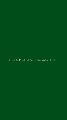 Tampilan Antarmuka Aplikasi Akun Pg Prediksi Bola Jitu Malam Ini - 2